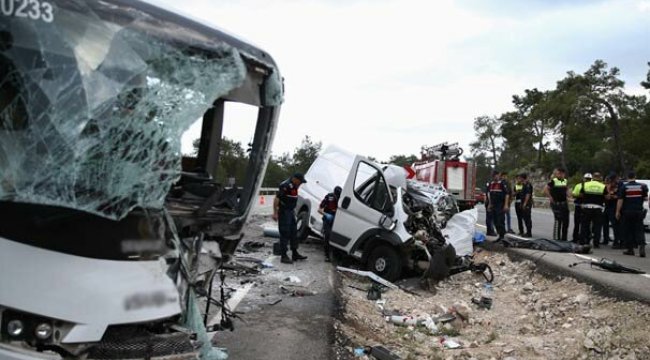 Kazalarda ölen kişi sayısı yüzde 41 azaldı!