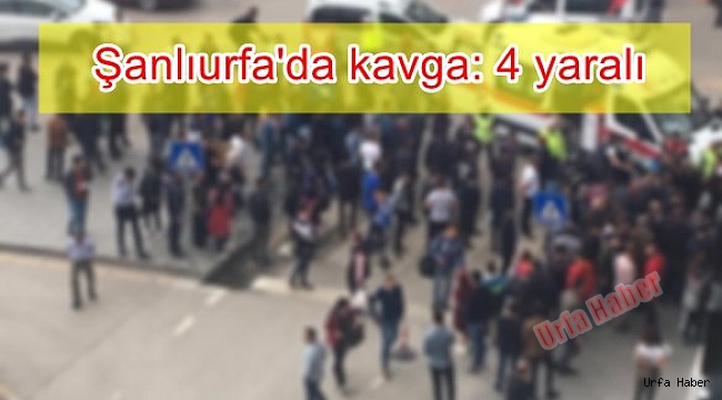 Şanlıurfa'da kavga: 4 yaralı