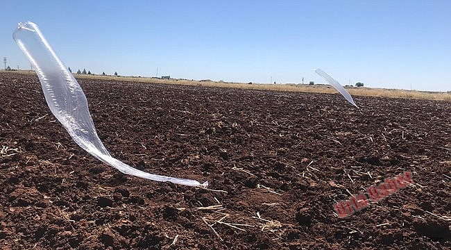 Şanlıurfa'da Uçan Balonlu Bomba Düzeneği Bulundu