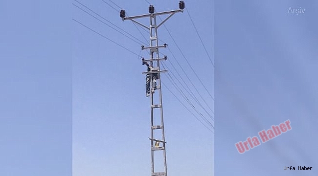 Urfa'da elektrik can aldı