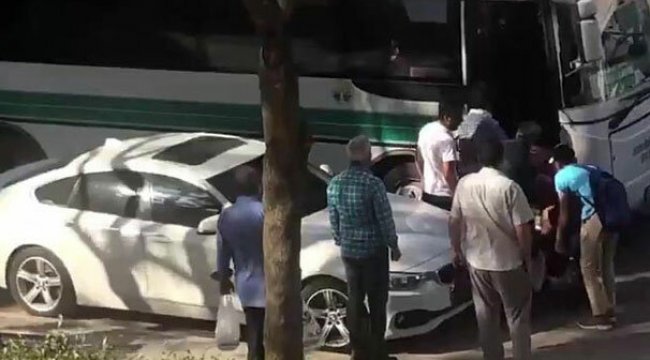 Yaşlı adama halk otobüsünde zulüm!
