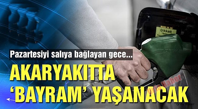 Akaryakıtta 'Bayram' indirimi geliyor