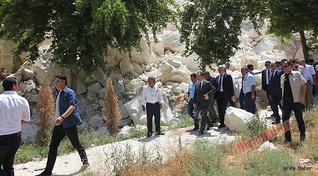 Bakan Yardımcısı Urfa'da Heyalan Bölgesinde