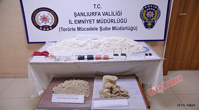 Urfa'da 44 Kilo Patlayıcı Ele Geçirildi