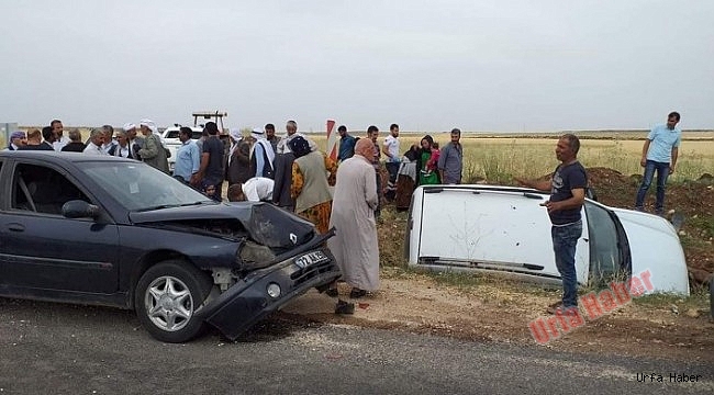 Urfa'da trafik kazası: 7 yaralı