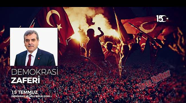 Beyazgül'den 15 Temmuz Mesajı