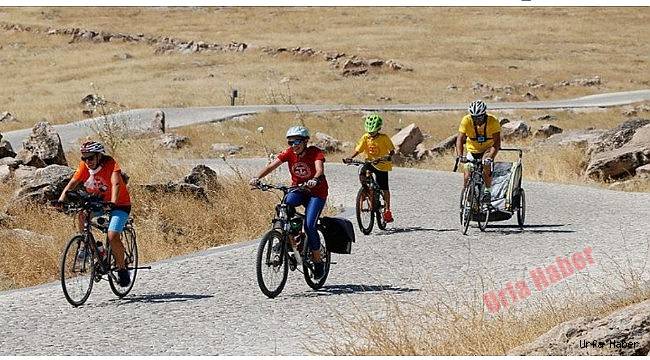 Ailece Göbeklitepe için pedal çevirdiler