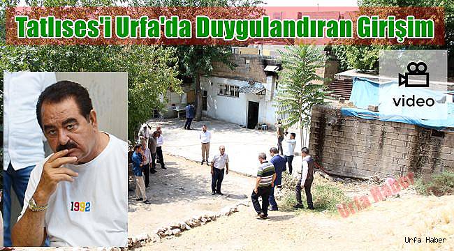 Tatlıses'i Urfa'da Duygulandıran Girişim