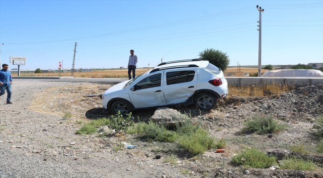 Bismil'de trafik kazası: 2 yaralı