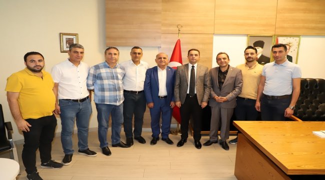 Cizre Kaymakamı Sinanoğlu'na ziyaretler