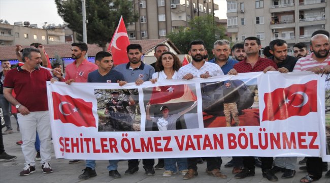 Mardin'de teröre tepki, "Diyarbakır anneleri"ne destek yürüyüşü