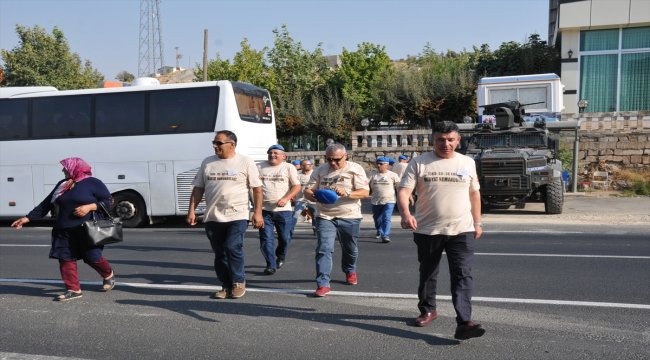 "Mavi bereliler" Mardin'de buluştu