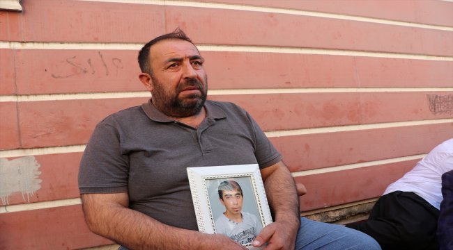 "Oğlumu almadan buradan gitmeyeceğim"