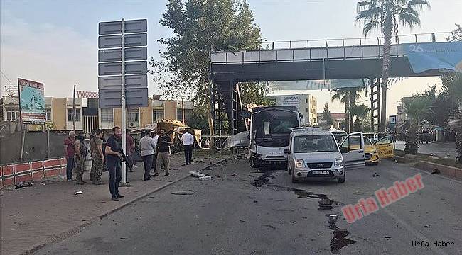 Polis Aracına Bombalı Saldırı