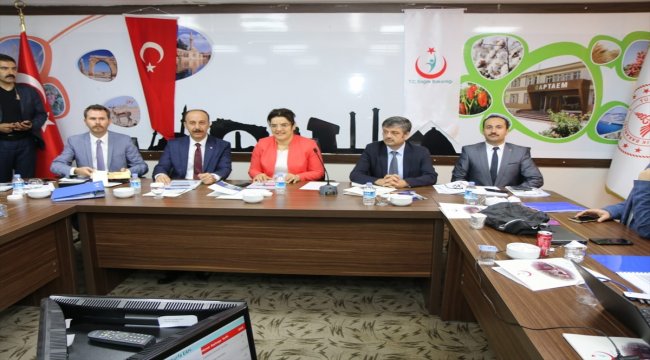 Şanlıurfa'da İl Sağık Değerlendirme Toplantısı