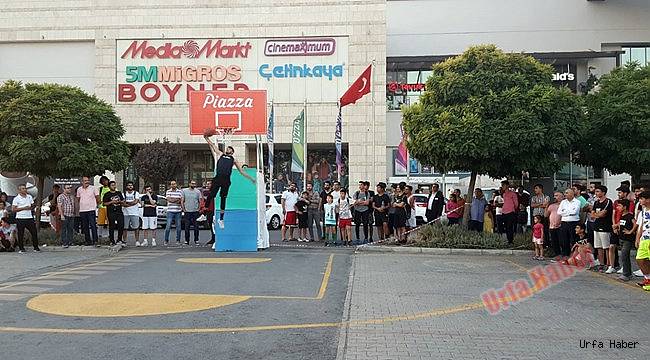 Şanlıurfa’da Sokak Basketbolu Rüzgarı