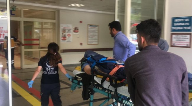 Siirt'te trafik kazası: 2 yaralı