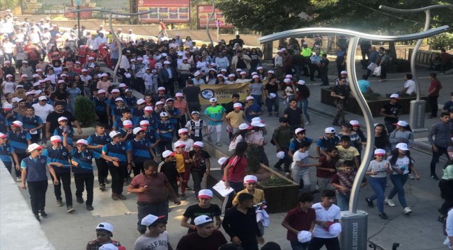Şırnak'ta "beraber yürüyelim etkinliği"