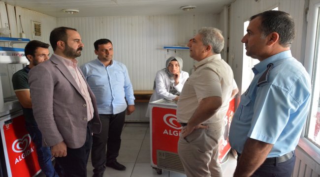 Siverek'te zabıta ekipleri kantinleri denetledi