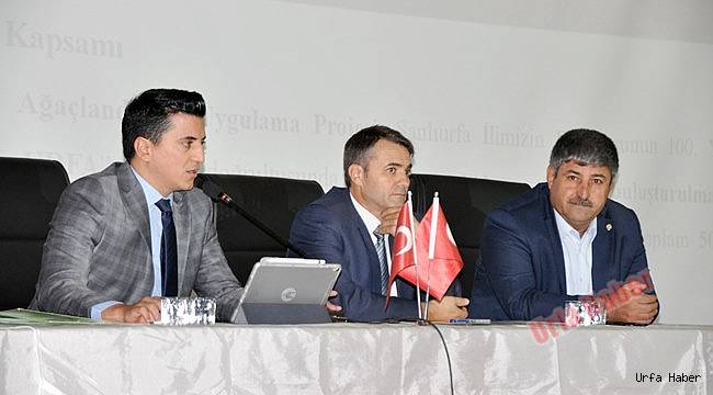 Urfa'da Zeytin Ağacı Kampanyası Toplantısı