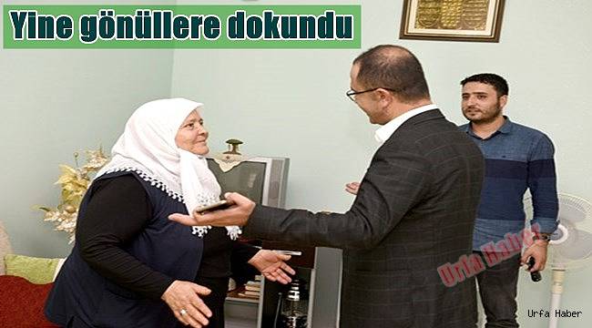 Yine gönüllere dokundu