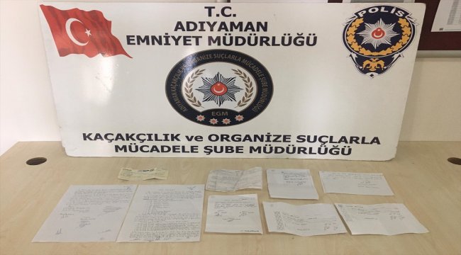 Adıyaman'da tefeci operasyonu