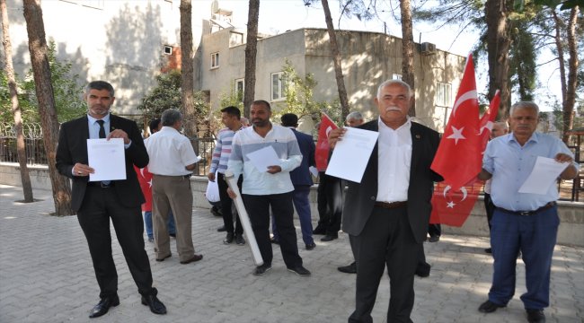 Adıyamanlı muhtarlardan Barış Pınarı Harekatı'na katılmak için dilekçe