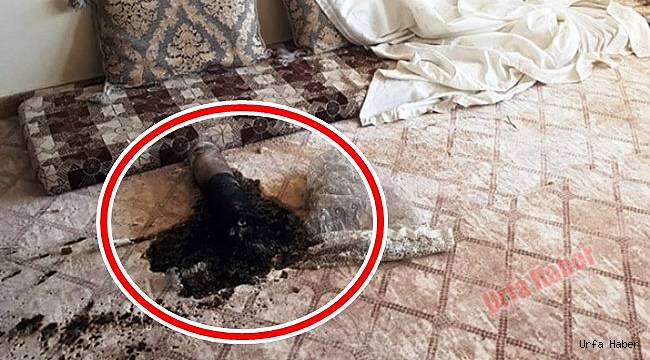 Akçakale'deki eve havan mermisi düştü!