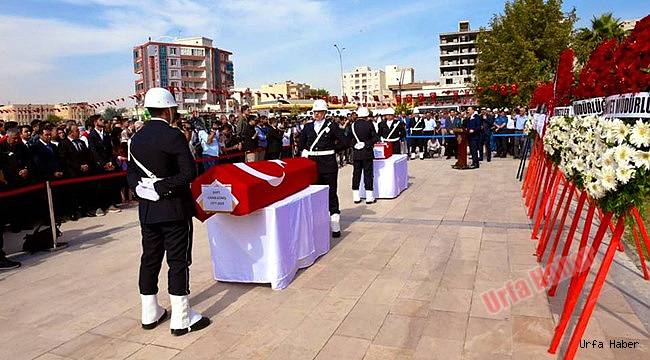 Barış Pınarında ilk şehitler uğurlandı