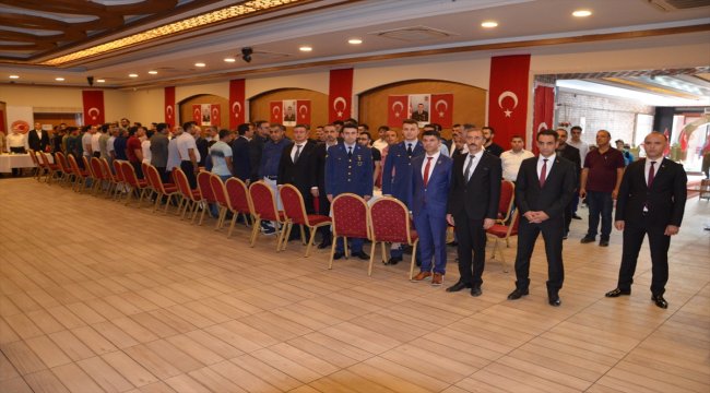 Batman'da şehit askerler anıldı