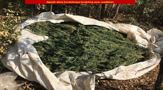 Diyarbakır'da terör örgütü PKK'ya "uyuşturucu" darbesi