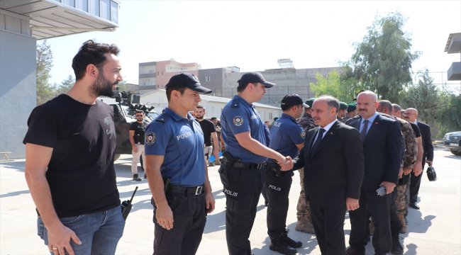 Emniyet Genel Müdürü Aktaş, Nusaybin'de