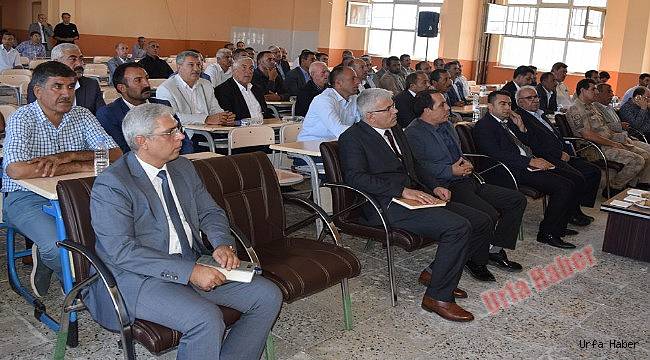 Esen Çamlıdere'de Muhtarlarla buluştu