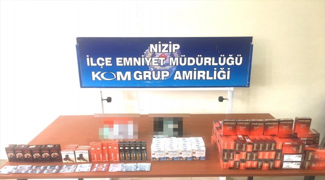 Gaziantep'te kaçakçılık operasyonu