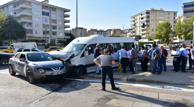 Gaziantep'te trafik kazası: 6 yaralı