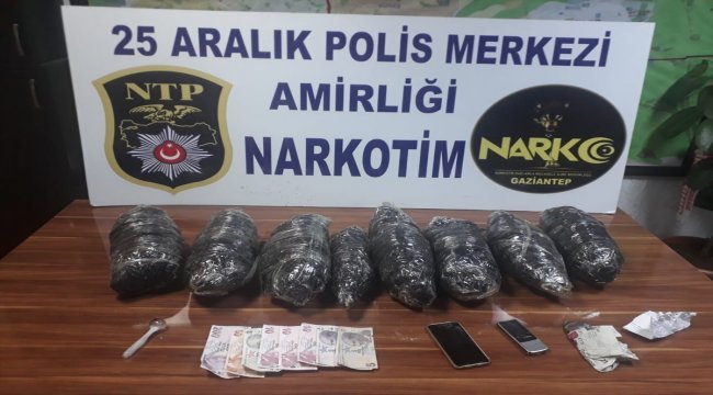 Gaziantep'te uyuşturucu operasyonu