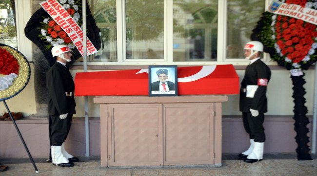 Kore gazisi İbrahim Çakmak son yolculuğuna uğurlandı