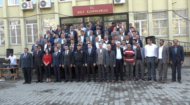 Kulp'ta "Muhtarlar Günü" kutlandı