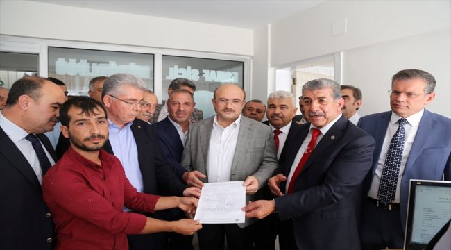 Nizip'te GESOB sicil bürosu hizmet bürosu açıldı