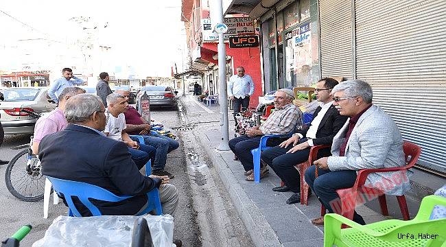 Pazar gününü esnafa ve vatandaşa ayırdı