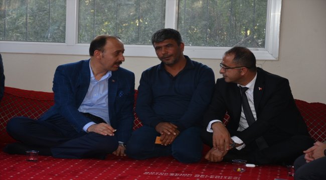 Şanlıurfa Valisi Erin'den Elif Terim'in ailesine taziye ziyareti