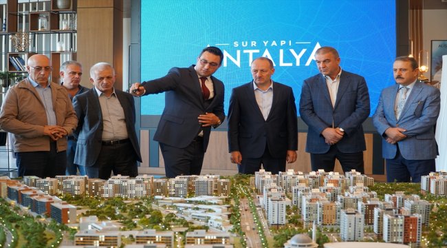Sur Yapı Antalya'ya uluslararası ziyaret
