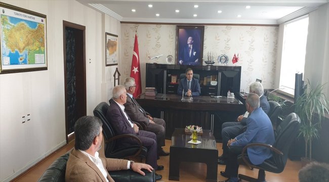 AK Parti İdil İlçe Başkanı Ay'dan Belediye Başkan Vekili Sağ'a ziyaret