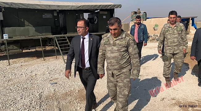 Aksak Resulayn'da incelemelerde bulundu