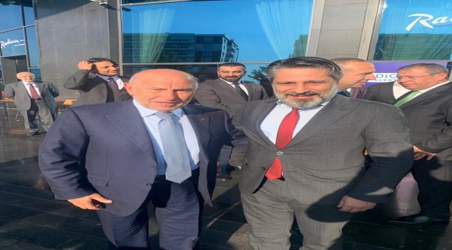 Bağlar Belediyespor Başkanı Merdoğlu,  TFF Başkanı Özdemir ile görüştü