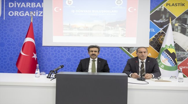 Diyarbakır'da iş dünyası temsilcileri buluştu