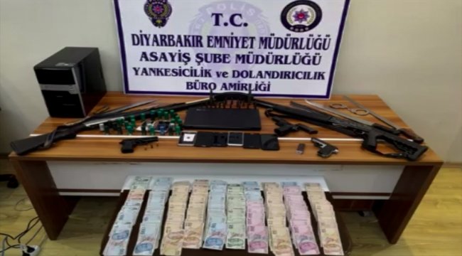 Diyarbakır merkezli suç örgütü operasyonunda 42 tutuklama