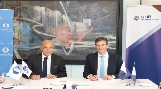 EBRD'den QNB Finansleasing'e 50 milyon avroluk sendikasyon kredisi