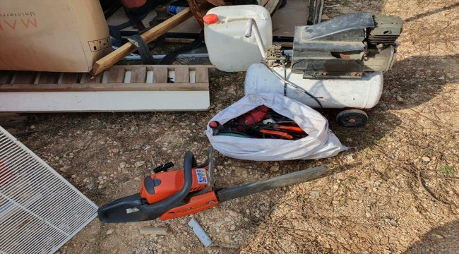 Gaziantep'te bağ evlerinden hırsızlık yapan 2 şüpheli yakalandı
