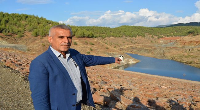Gaziantep'te Güneş Göleti su tutmaya başladı